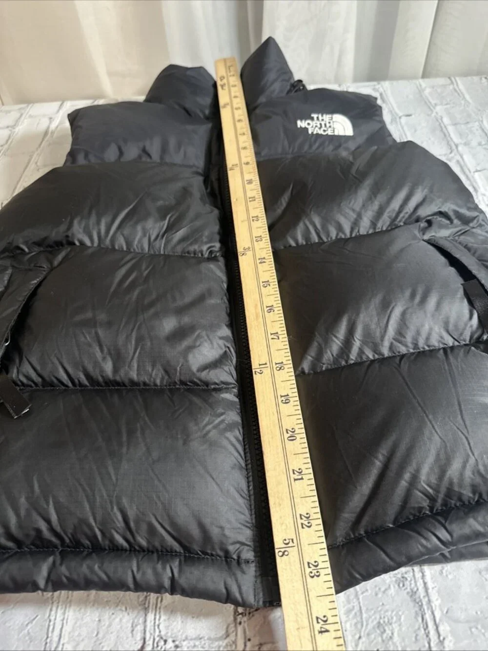 The North Face Vest Womens XS Black 700 Down Puffer Full Zip Outdoor Ski